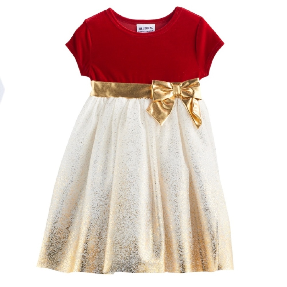 Blueberi Boulevard Baby Girl Size 3T Sparkle Red